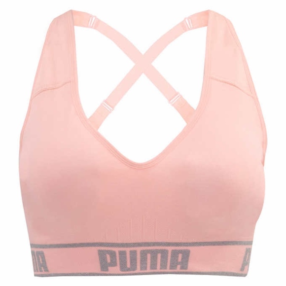 Puma Ladies Seamless Sports Bra - 2 Pack - Picture 3 of 3